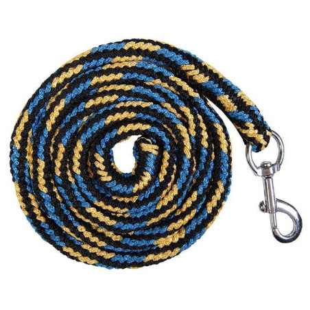 Geflochtener Führstrick mit Karabinerhaken HKM