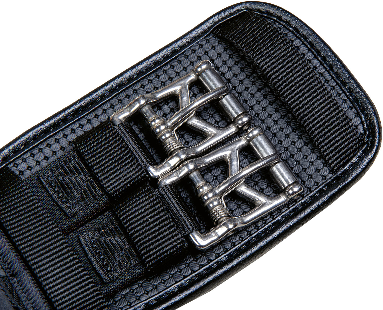 Gurtsattel Gel PVC Snap HKM Schwarz Gurtsattel Gel PVC Snap HKM Schwarz