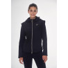 Zweimaterialjacke Harcour Hadar Damen - Schwarz