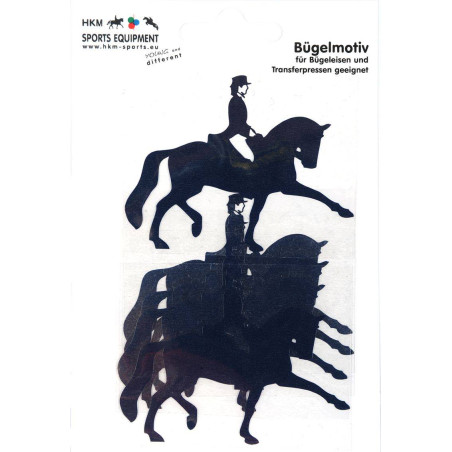 Bügelmotiv Dressur HKM