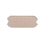 Weiße Sohlen für Messersteigbügel