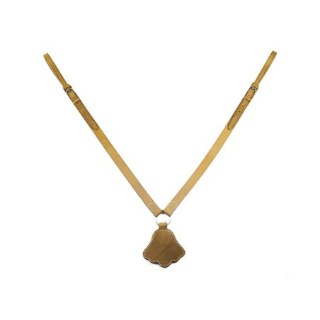 Brustblatt aus Leder für Maremmana-Sattel Lakota