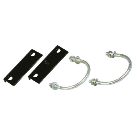 Befestigungsbügel für Rohr mit Stabilisierungsplatten paarweise Kerbl