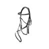 Zaumzeug Monterrey mexikanisches Reithalfter Horze - Schwarz