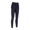 Hose Amia 6805 Pikeur Kniebesatz mittelhoher Bund Damen - Mitternachtsblau
