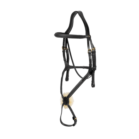 Trense mit geflochtenem Kombinationsnasenriemen D Collection Dy'on