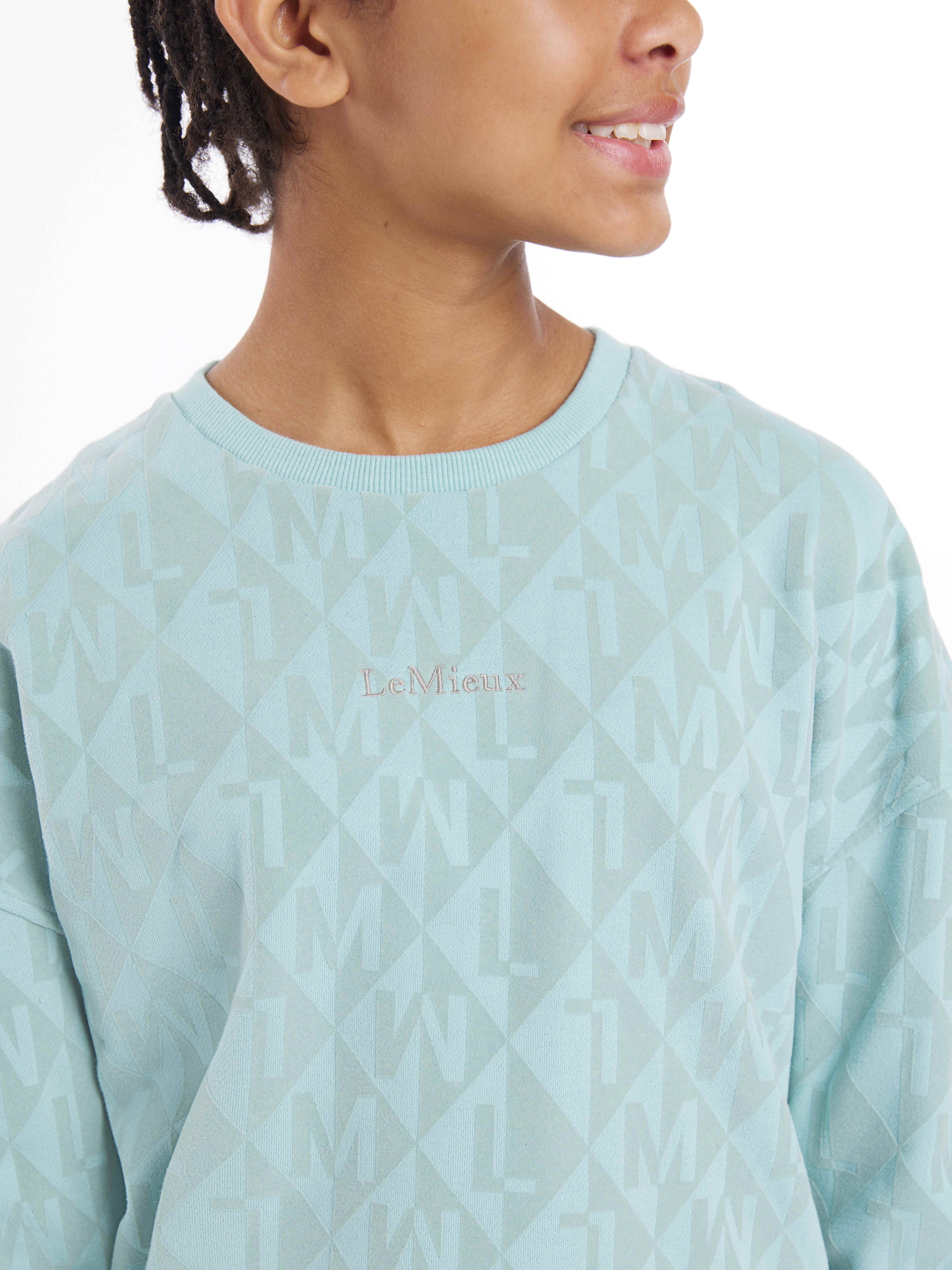 Sweat LeMieux Clea Young Rider Petrol Blau