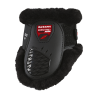 Gamaschen mit Lammfell Zandona Carbon Air Sensitive+ für junge Pferde - Schwarz / schwarzes Schaf