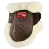 Gamaschen Lammfell Zandona Carbon Air Techno junge Pferde - Braun