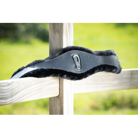 Anatomischer Gurt Schaffell HFI Leder und Synthetik