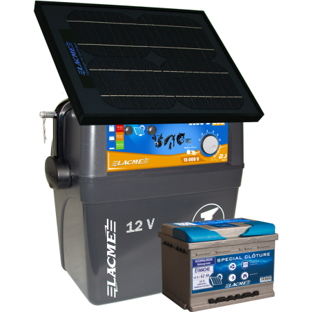 Weidezaungerät Lacmé Clos B200 Star 14W + Batterie