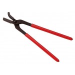 Krokodilklemme aus schwarzem Stahl