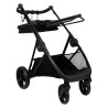 Faltbarer Satteltrolley Imperial Riding Carry Light - Schwarz