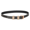 Sporenriemen Imperial Riding Glimmer - Schwarz / Roségold