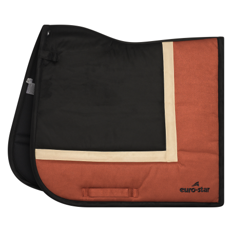 Satteldecke Euro-Star Simi Leath Striped Dressur