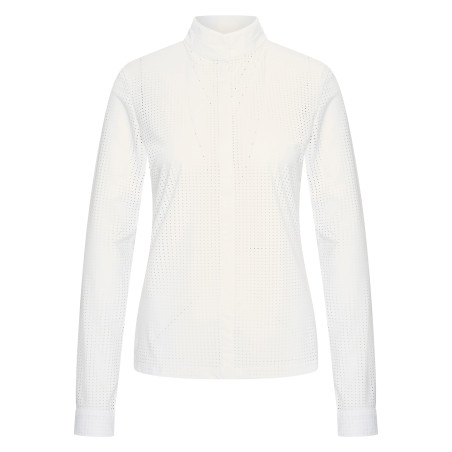 Wettkampf-Poloshirt Mesh Imperial Riding Grandprix Langarm Damen