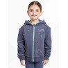 LeMieux Kapuzen-Sweatshirt Zip Through Mini Charlie - Blaues Dämmerlicht