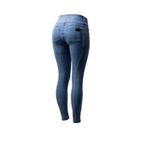 Damenreithose Horze Carolyn Denim Fullgrip