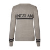 Gestrickter Pullover Kingsland KLNancy Damen - Beige meliert