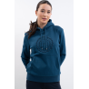 Hoodie Harcour Samy - Lagunenblau