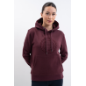Hoodie Harcour Samy - Aubergine