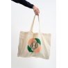 Totebag Casual Harcour Bertille - Natürlich / Blume