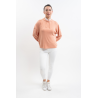 Damen-Kapuzenpullover Plume Harcour - Aprikose