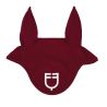 Technische Stoff-Fliegenhaube mit Equestro-Logo - Wein / Weiß
