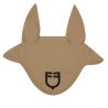 Technische Stoff-Fliegenhaube mit Equestro-Logo - Sand / Schwarz