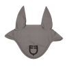 Technische Stoff-Fliegenhaube mit Equestro-Logo - Grau / Schwarz