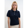 Polo Harcour Pony Damen - Marine