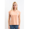 Harcour Tchaka Damen-T-Shirt - Aprikose