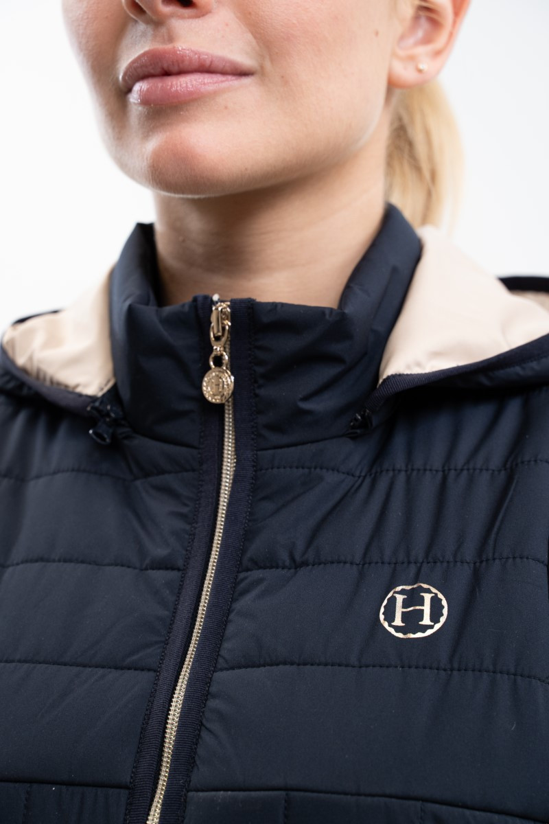 Ärmellose Weste Harcour Berla Damen Marine Marineblau