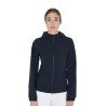 Damen-Softshelljacke mit figurbetontem Schnitt und versteckten Taschen Equestro - Marineblazer