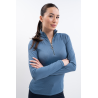 Damen Poloshirt Harcour Breezi - Stahlblau