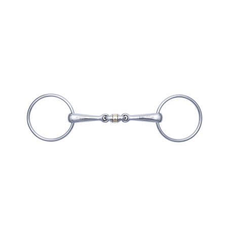 Gebiss mit weichem Doppelgelenk Stübben 2428 Kupfer weich, Mundstück 16 mm