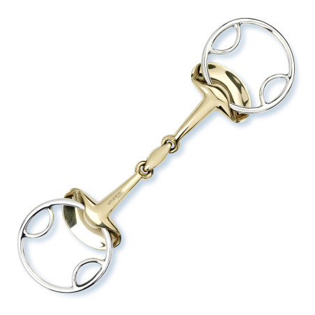 Stübben Gebiss 2260 Goldflügel 4-in-1 14 mm Mundstück