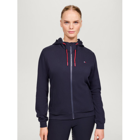 Damen-Zip-Sweatshirt Tommy Hilfiger Equestrian Kingston