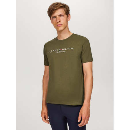 Tommy Hilfiger Equestrian Williamsburg Grafik-T-Shirt mit kurzen Ärmeln für Herren
