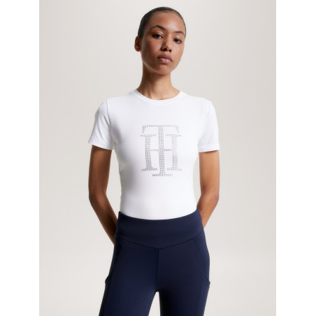 T-Shirt Tommy Hilfiger Equestrian Manhattan Damen Kurzarm