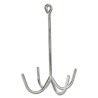 Waldhausen Anker mit 4 Zinken aus Metall - Grau