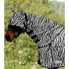 Fliegenschutz-Halsteil Waldhausen Zebra - Schwarz / Weiß