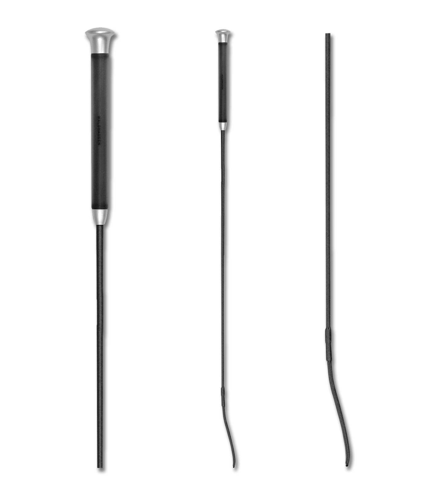 Dressurgerte Waldhausen mit Gelgriff Schwarz