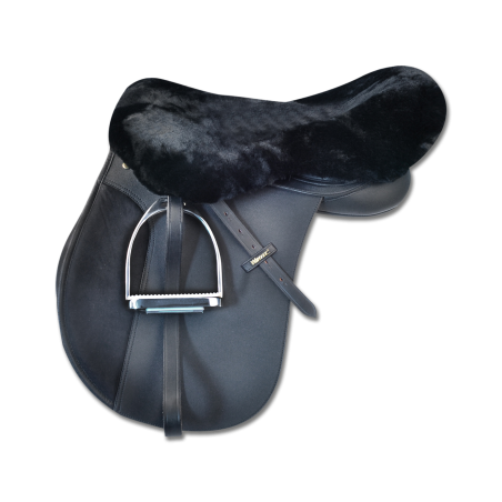 Sattelsitzbezug aus Lammfell von Waldhausen