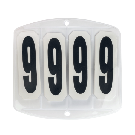 Startnummern für quadratische Waldhausen-Sattelpads mit Klettverschluss