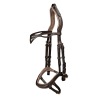 Anatomisches Island-Zaumzeug Waldhausen - Braun / Gold