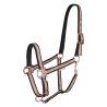 Waldhausen Shine Halfter - Schwarz / Roségold