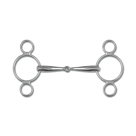 Verstellbares Waldhausen 3-Ring-Gebiss