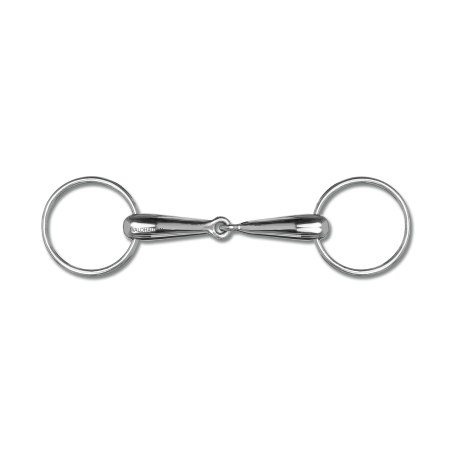 Waldhausen hohles Gebiss mit 2 Ringen