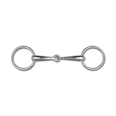 Gebiss 2 Ringe Waldhausen Pony Edelstahl